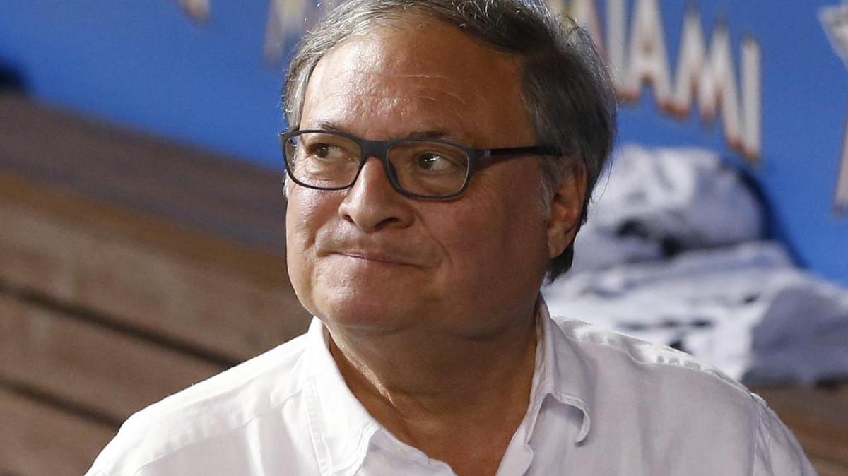 El propietario del equipo de béisbol, Jeffrey Loria.