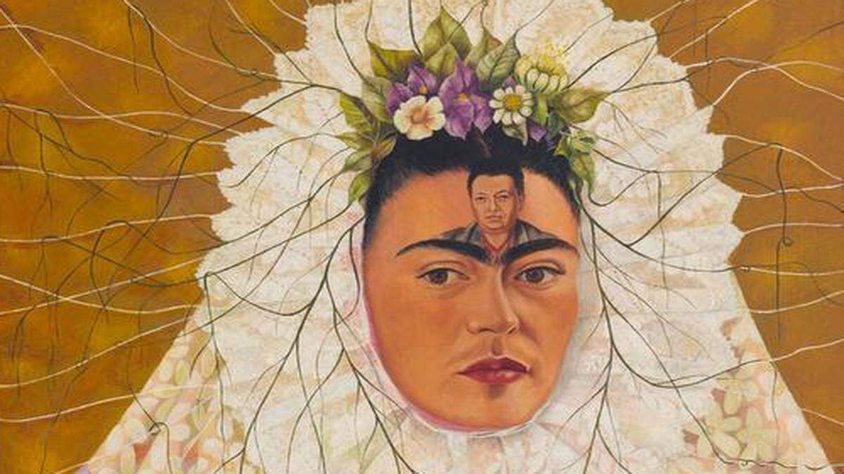 
La obra de Frida Kahlo, “Autoretrato como Tehuana”, también conocida como “Diego en mis pensamientos”, está en exhibición en el NSU Museum of Art en Fort Lauderdale. 
