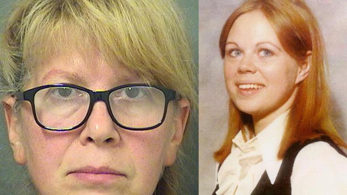 La fotografía de arresto de Sheila Keen-Warren (izq.) y una imagen de archivo de Marlene Warren.