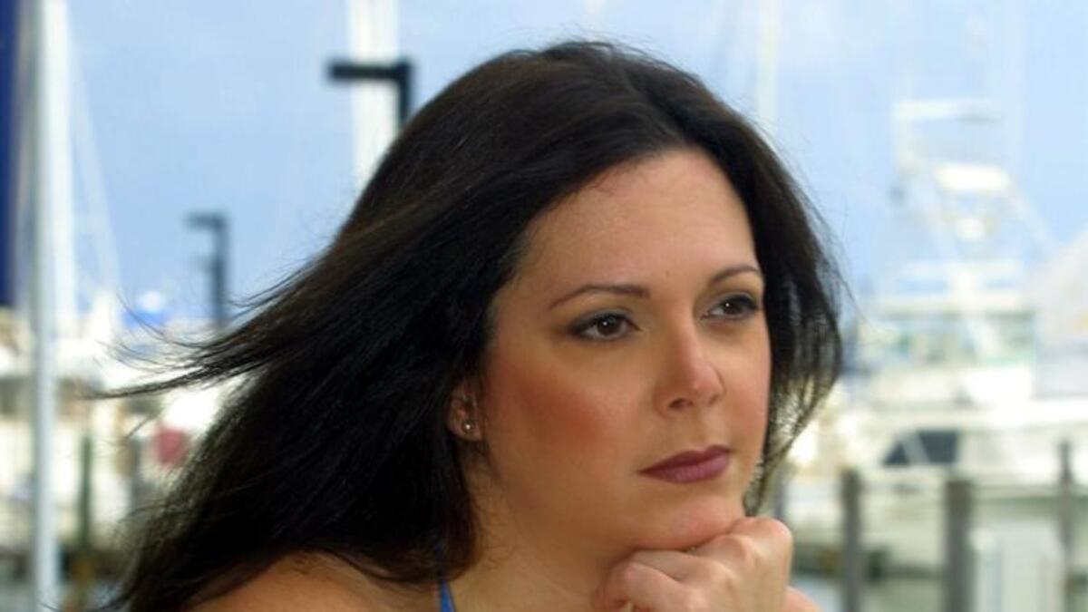 Angie Chirino, foto de archivo del 2001. Chirino ganó un Grammy Latino en el 2000. En el 2018, buscará un asiento en la Cámara de Representantes.