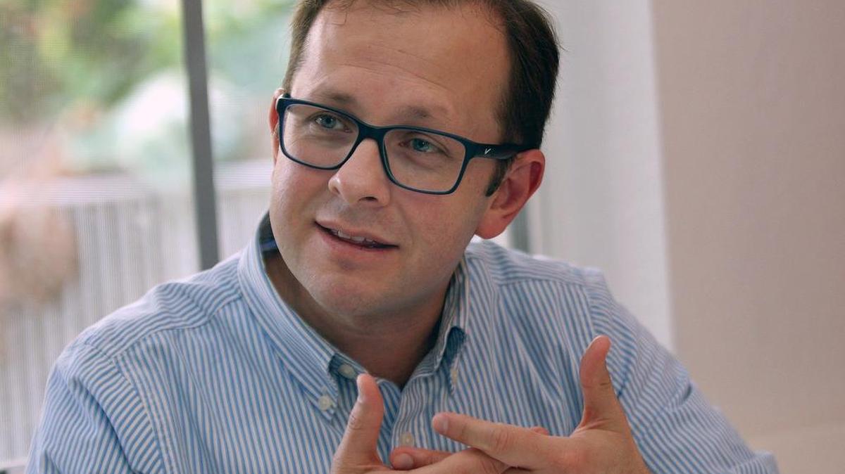 El ex ministro colombiano Andrés Felipe Arias fue condenado en Colombia a 17 años de cárcel por el escándalo de Agro Ingreso Seguro. En la foto, en una entrevista en diciembre del 2016.