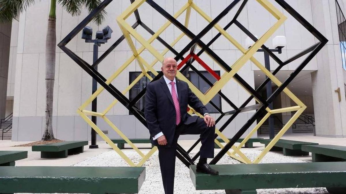 El Dr. Eduardo Padrón, presidente del Miami Dade College, en el Recinto Wolfson el viernes 3 de junio del 2016.