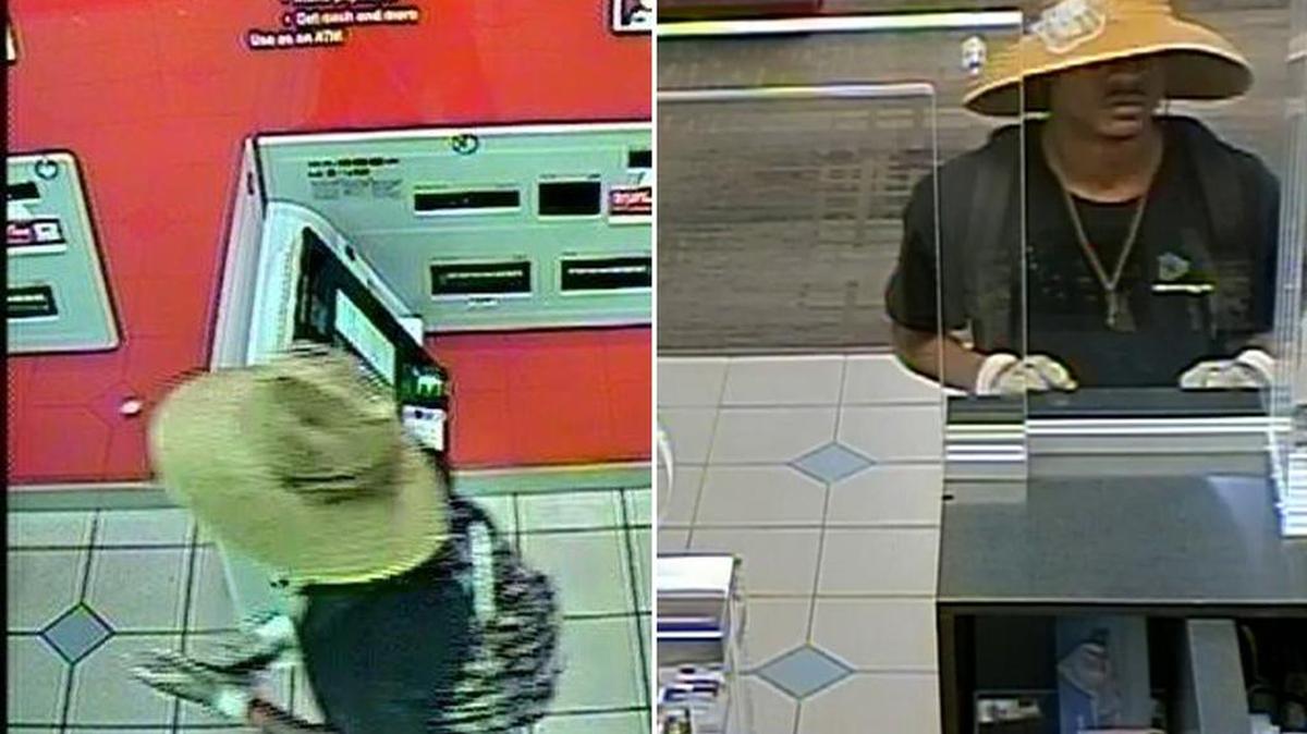 Hombre buscado por la FBI por haber robado un banco en el condado Broward este lunes 27.