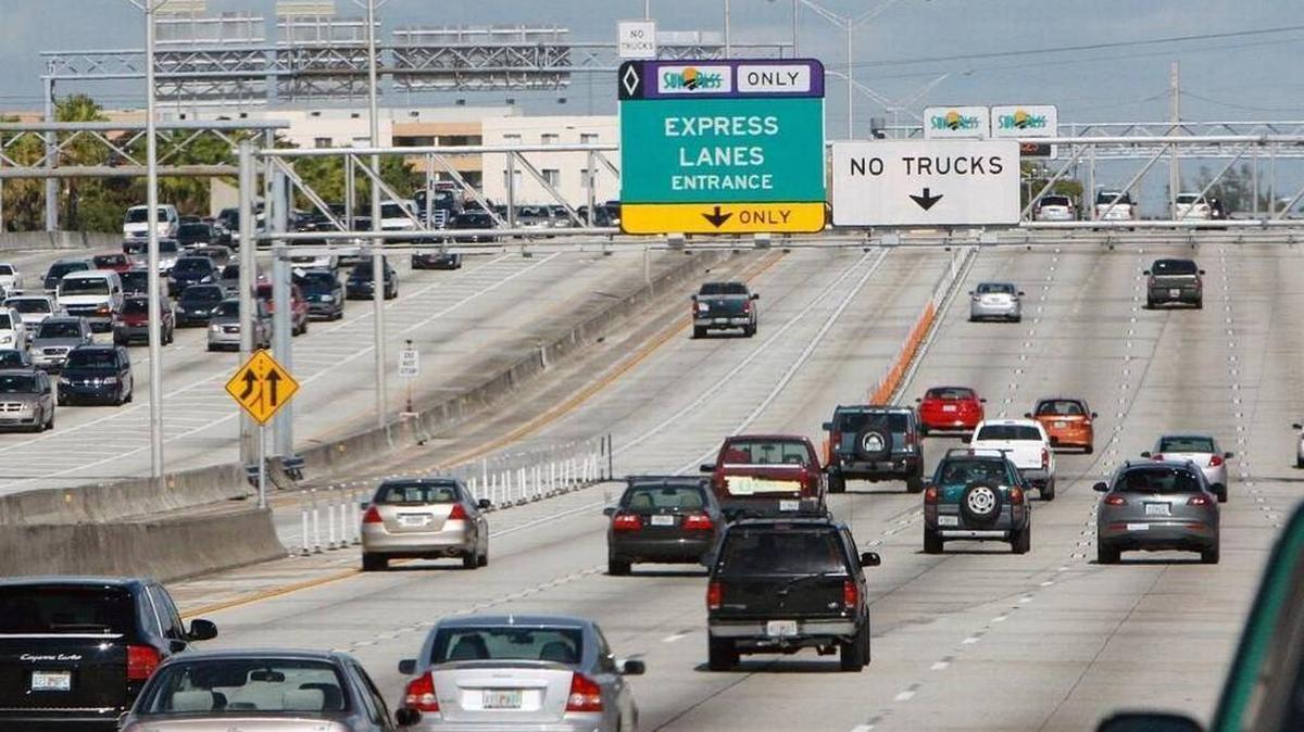 Los peajes de la Florida fueron suspendidos el 5 de septiembre de 2017 por el huracán Irma.