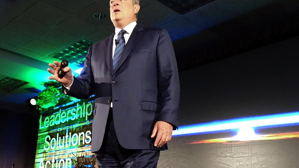 
Al Gore aseguró el lunes durante una conferencia ecológica que Miami es una de la ciudades del mundo que más puede perder en “activos” debido al cambio climático.
