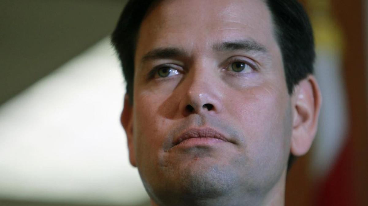 El senador republicano Marco Rubio. 