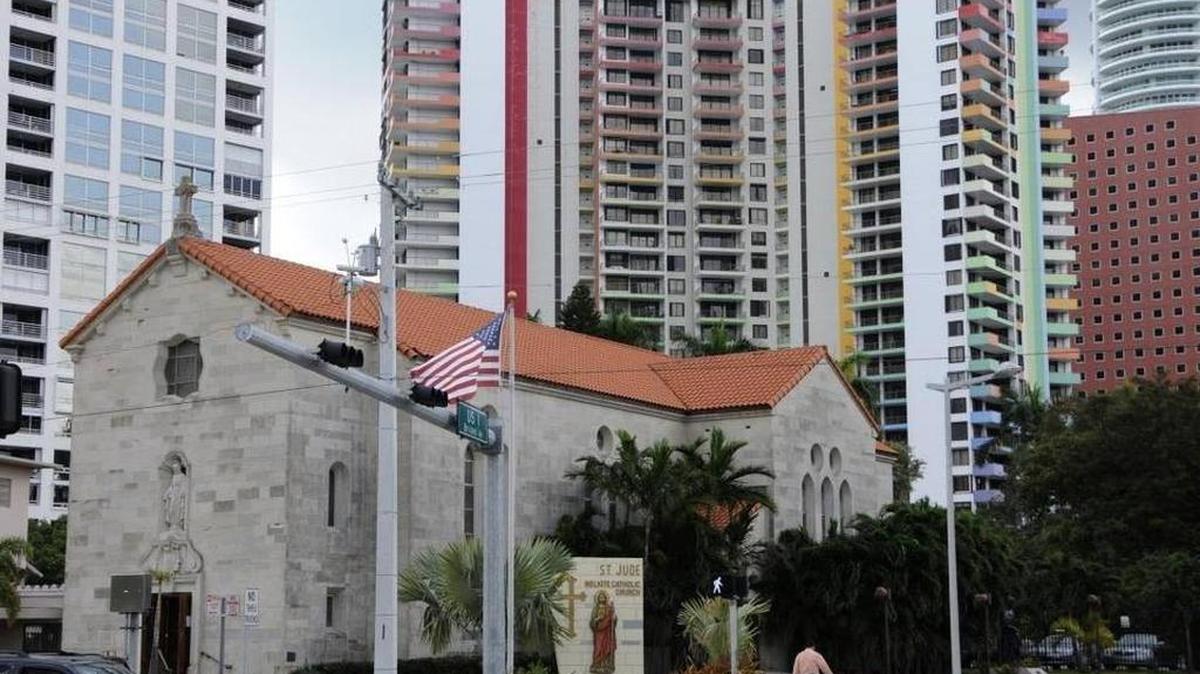 La iglesia Melquita de St. Jude en Brickell está sujeta a una amarga disputa entre feligreses y autoridades eclesiásticas.