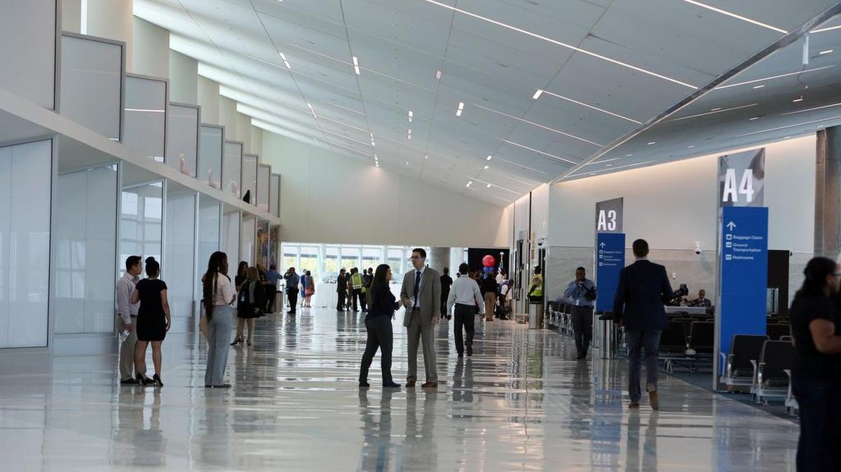 La nueva terminal de Southwest Airlines en el Aeropuerto Internacional Fort Lauderdale-Hollywood. Foto de archivo.