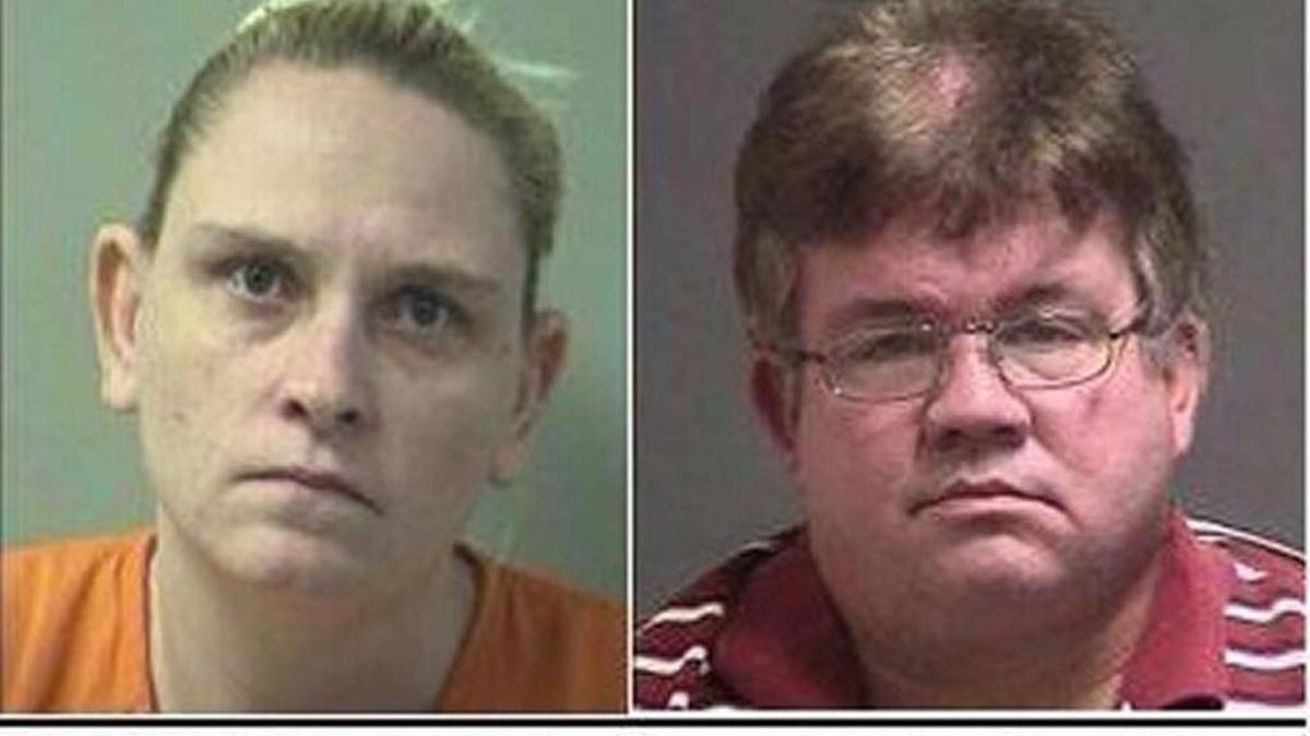 Ginny Irovando Long y Robert Edward Long fueron arrestados el jueves en Fort Walton Beach, Florida. Oficina del Sheriff del Condado de Okaloosa