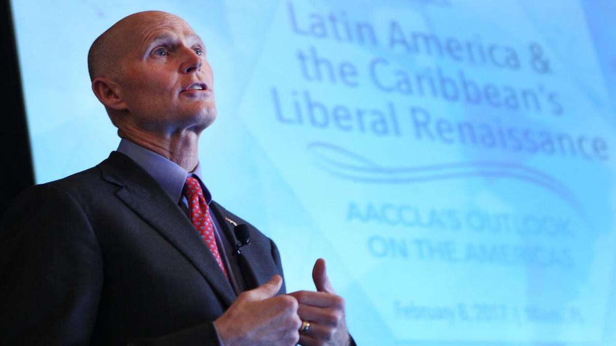 El gobernador Rick Scott, dijo el lunes en Miami que su despacho está revisando el proyecto de reformas a la ley de condominios para asegurar que representan “el mejor interés de los ciudadanos”. Foto de archivo.