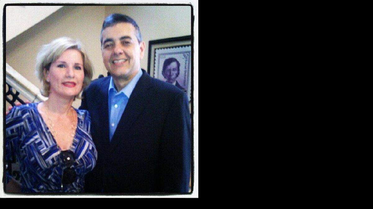 <cutline_leadin>Ana Alliegro</cutline_leadin> y el ex congresista federal David Rivera en foto de archivo.