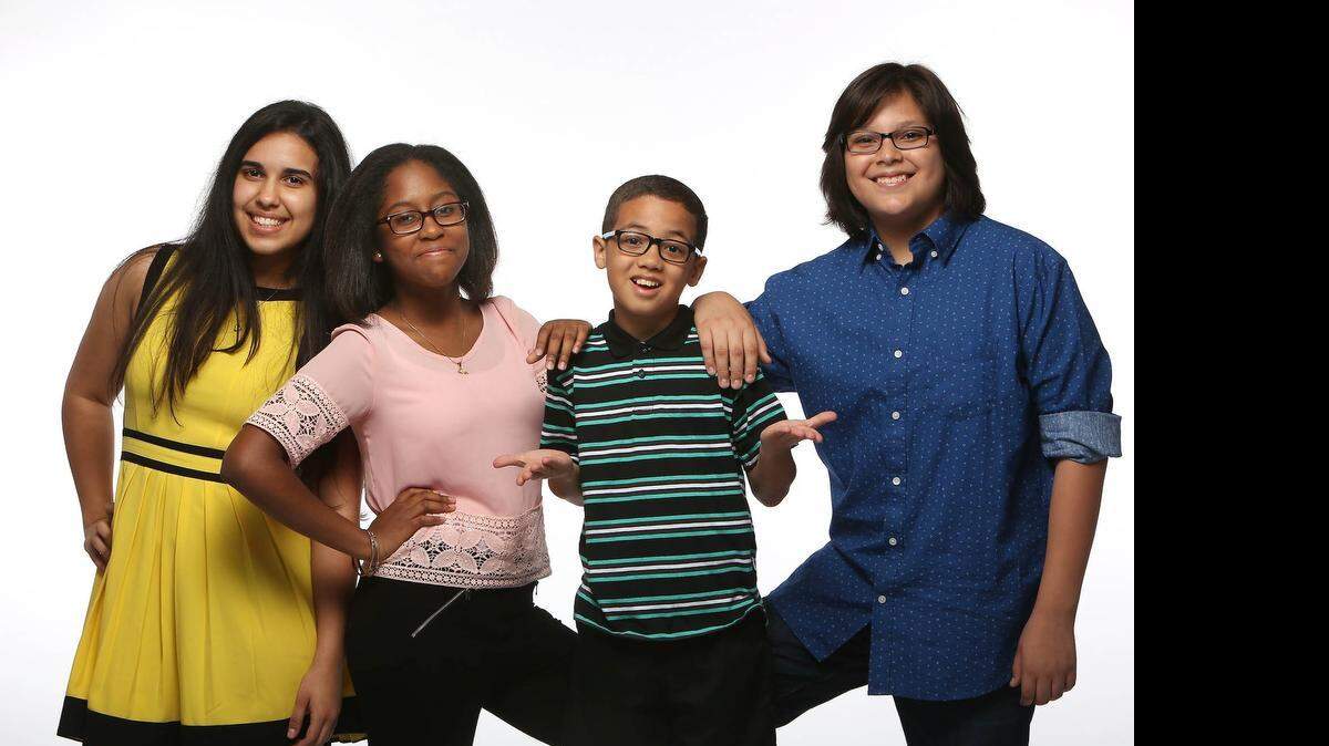 
Delia Acosta, Priscilla Naranjo, Jonael Santiago y Alberto Castro son los cuatro talentos de Miami que concursan en ‘La Voz Kids’, de Telemundo.
