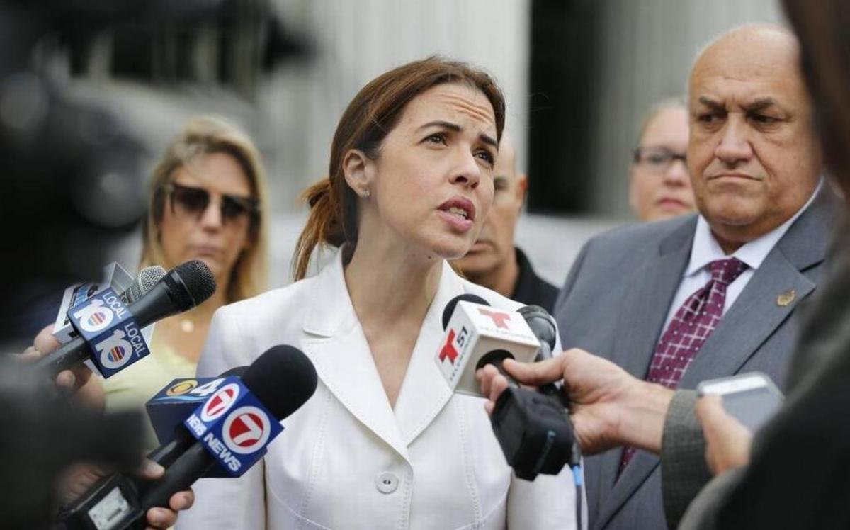 Raquel Regalado, ex miembro de la Junta Escolar de Miami-Dade y candidata a la alcaldía de Miami-Dade, que recientemente anunció que se retiraba de la carrera republicana para reemplazar a Ileana Ros-Lehtinen.