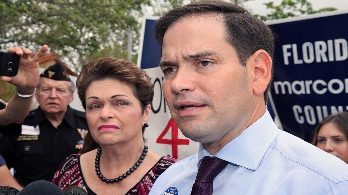 El senador republicano por Florida, Marco Rubio.