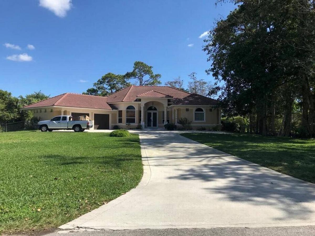 La casa de Parkland donde creció Nikolas Cruz.