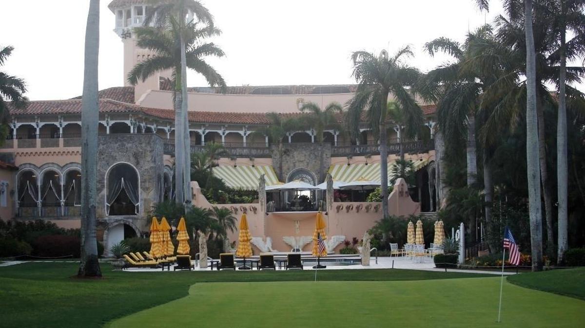 Mar-a-Lago, club privado del presidente Donald Trump en Palm Beach. El condado de Palm Beach recibió un millón de dólares como reembolso por los gastos en materia de seguridad del mandatario