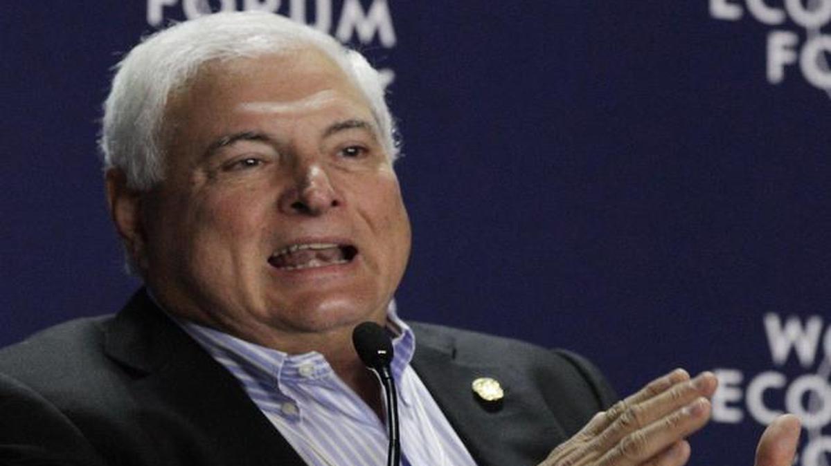Foto de archivo del ex presidente de Panamá Ricardo Martinelli durante un evento del Foro Mundial Económico sobre América Latina en ciudad de Panamá el miércoles dos de abril del 2014.