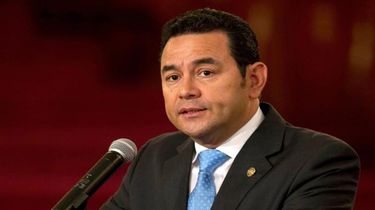 El presidente de Guatemala, Jimmy Morales, está de visita en EEUU, pero primero pasó por el sur de Florida.