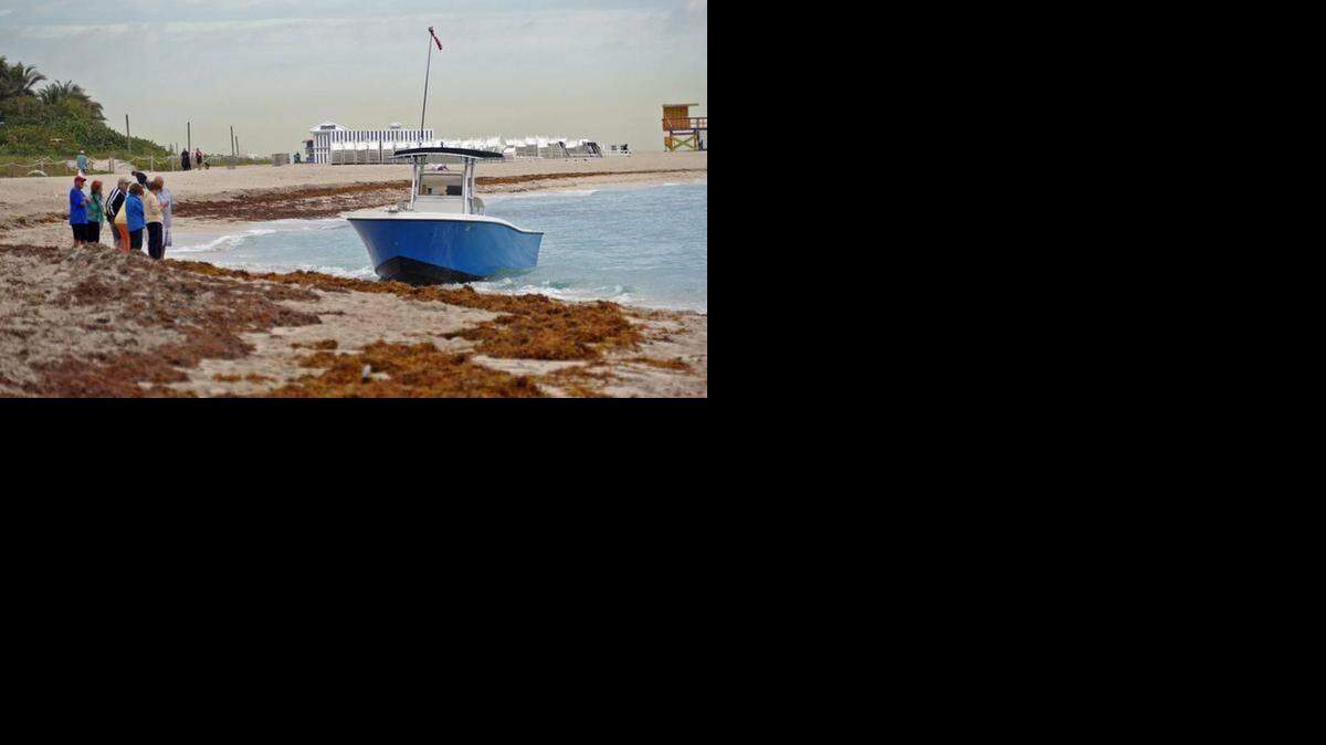 Nueve inmigrantes llegaron la madrugada del lunes a la costa de Miami Beach.