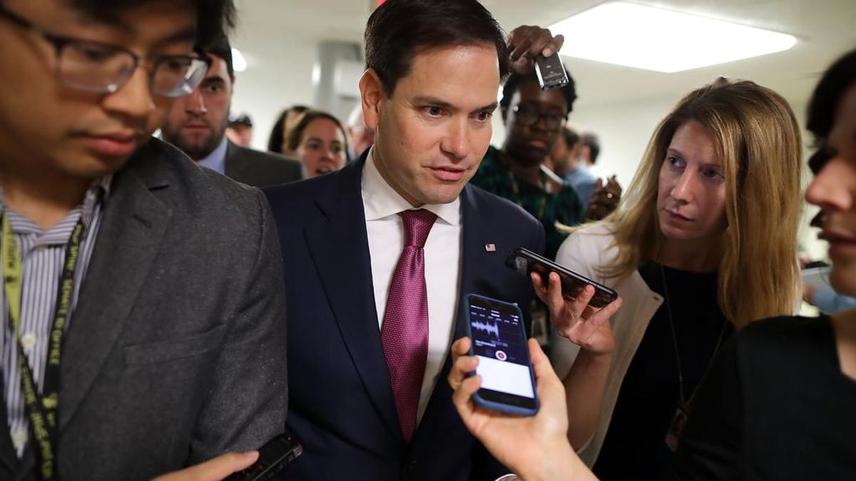 El senador federal republicano Marco Rubio.