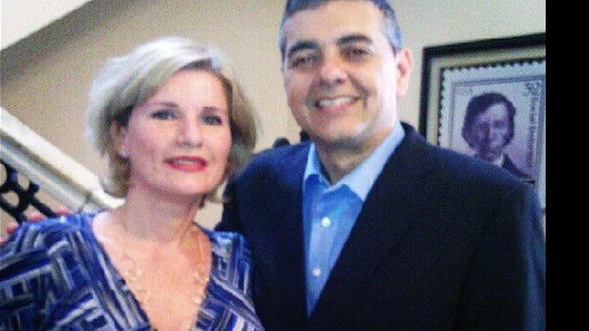 Ana Alliegro y David Rivera en una foto tomada de Instagram.