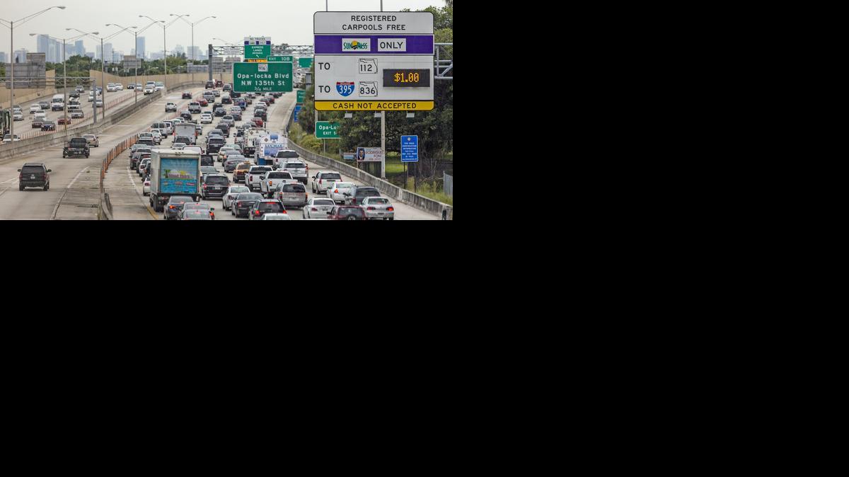 
La autopista I-95 rumbo sur cerca de la intersección Golden Glades el pasado 11 de septiembre.

