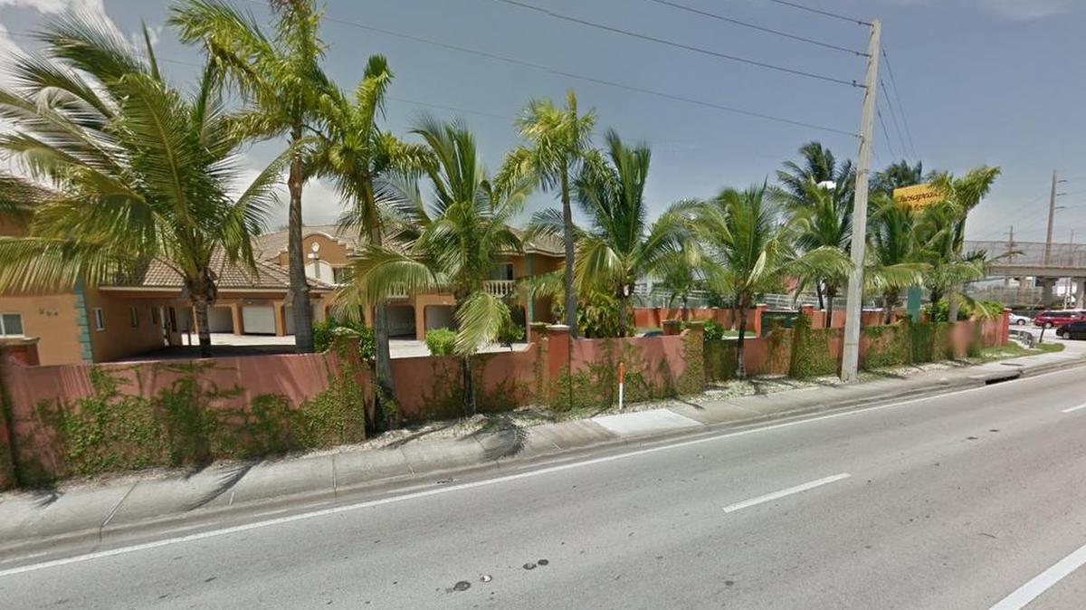 Fachada del Chesapeake Motel.