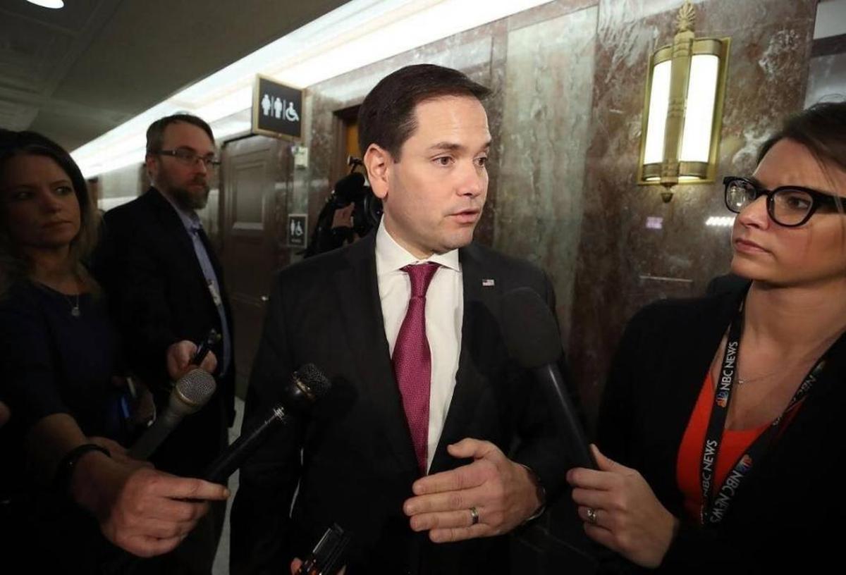 El senador federal Marco Rubio.