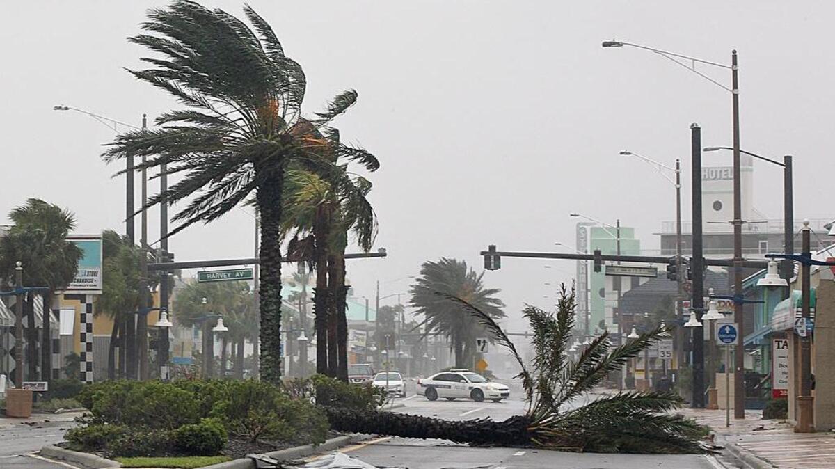 Daytona Beach fue una de las zonas más afectadas por Matthew y aún se encuentra bajo los efectos de este huracán.