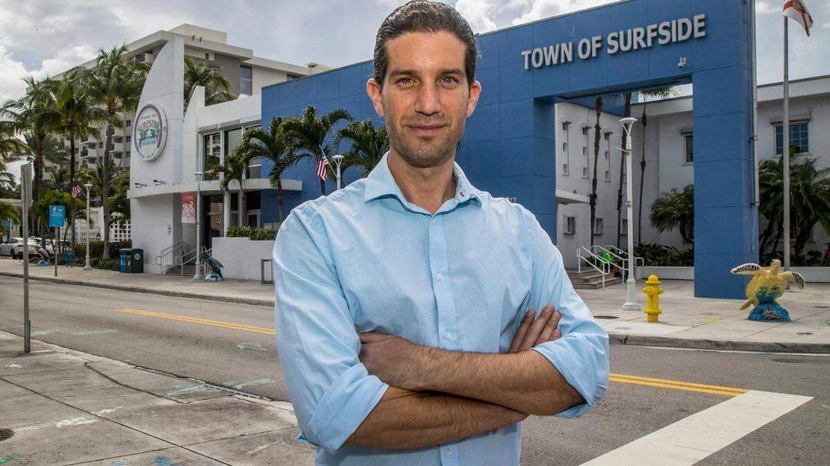 Shlomo Danzinger, a former mayor of Surfside, is a candidate for Miami-Dade County mayor in 2024.
