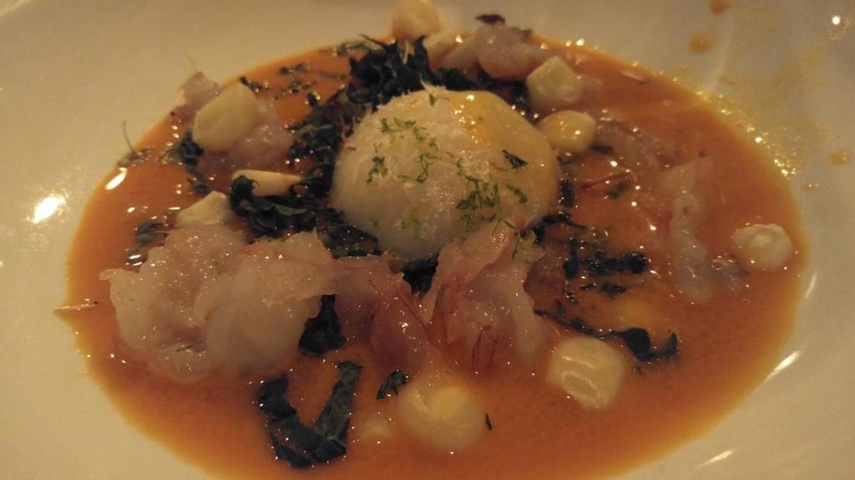 Chupe de camarones