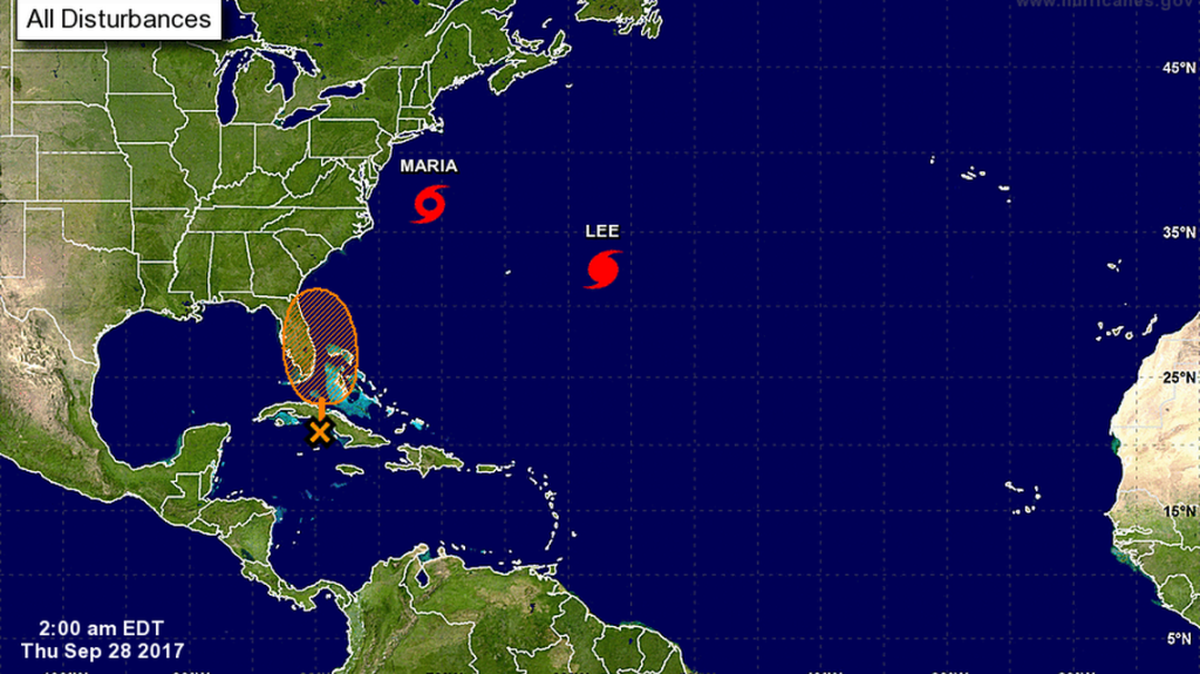 Un disturbio tropical al sur de Cuba tiene el potencial de convertirse en una depresión tropical o tormenta en los próximos cinco días.