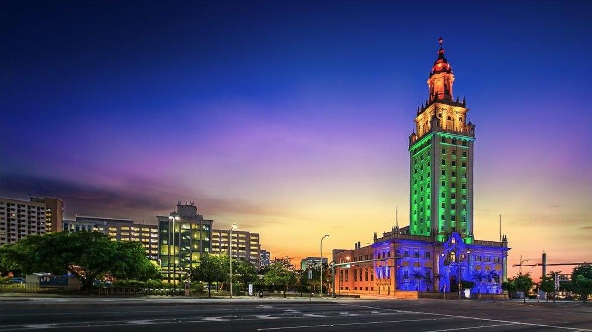 El MDC iluminará la Torre de la Libertad de Miami con azul brillante este 10 de diciembre de 2017, fecha en la que se conmemora el Día Internacional de los Derechos Humanos.