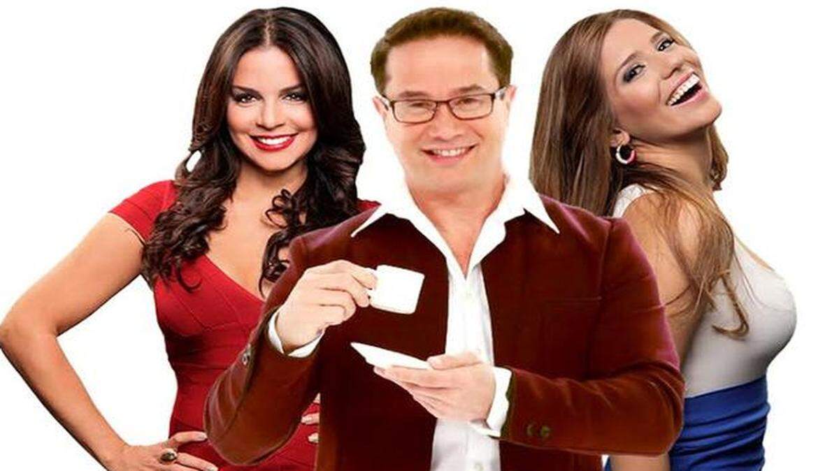 
‘Café América’, la nueva revista matutina de América Tevé cuenta con la conducción de Lynda Díaz, Frank Falcón y María Gabriela Torres. 
