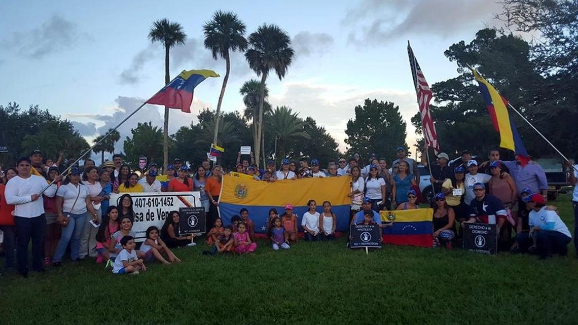 Venezolanos en Orlando. En esa ciudad se realizará este jueves un evento en el Festival Park, a partir de las 6 p.m, para apoyar la “Toma de Caracas”.
