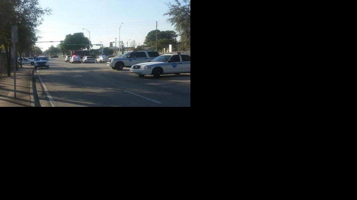 
La escena del tiroteo en Liberty City donde una niña de 3 años resultó herida.
