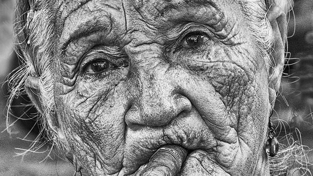 Una de las fotografías de la exposición “Rostros de Cuba”, de Flora Zolin.