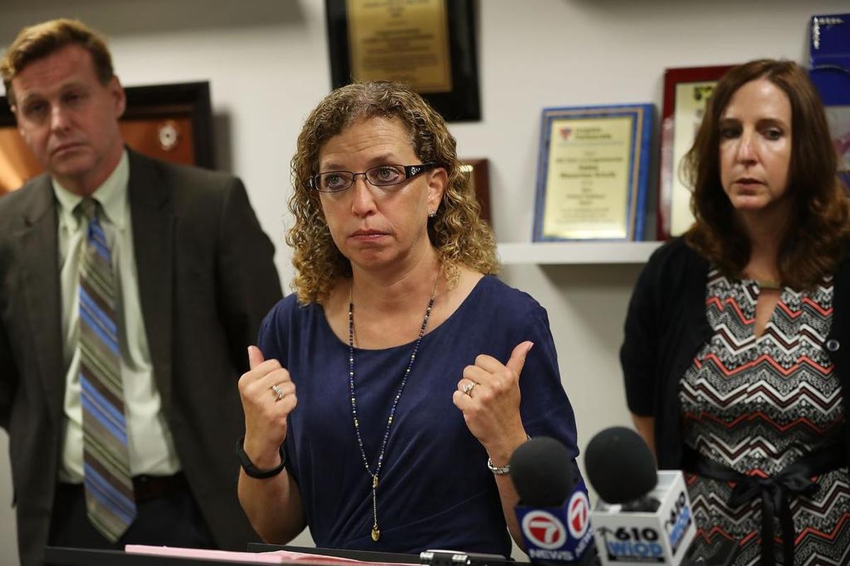 Representante federal Debbie Wasserman Schultz, demócrata por Weston.