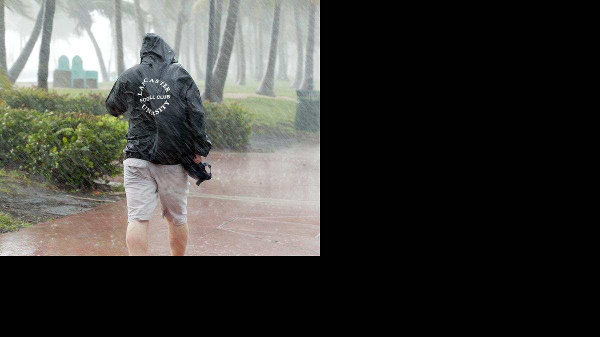 
Imagen del mal tiempor causado por una tormenta que afectó el sur de la Florida en años anteriores.
