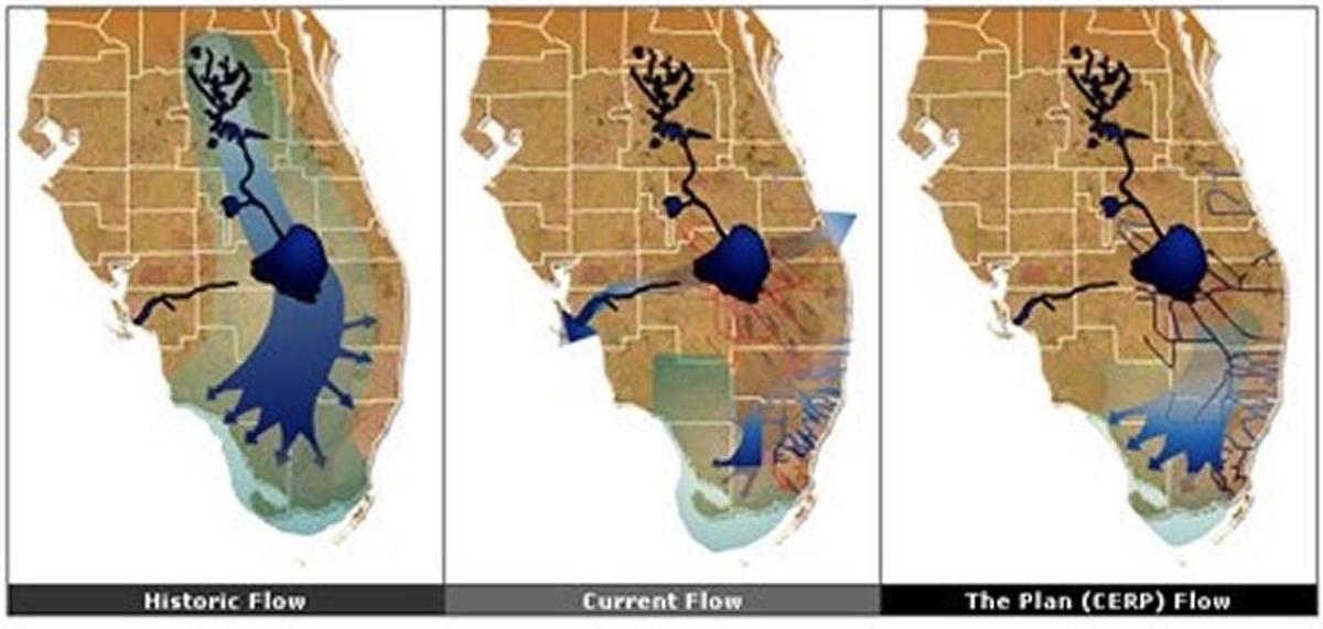 Plan oficial de restauración de los Everglades.