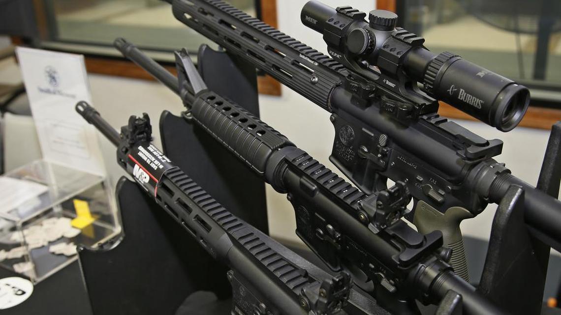More than two dozen rifles, including some similar to the AR-15s pictured above, are missing from the Miami Police Department’s inventory. The city said this week if they aren’t returned by Monday, any officers found to have one of the rifles could face criminal charges.