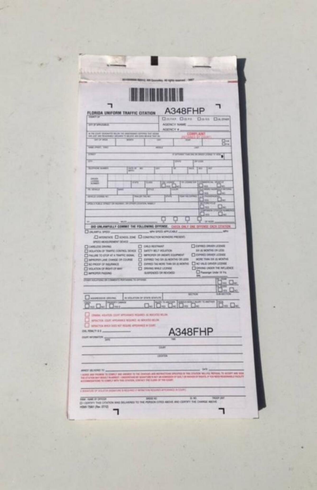 A la Policía de Miami-Dade se le está acabando los talonarios de multas en momentos que se prepara para la transición a un sistema electrónico.