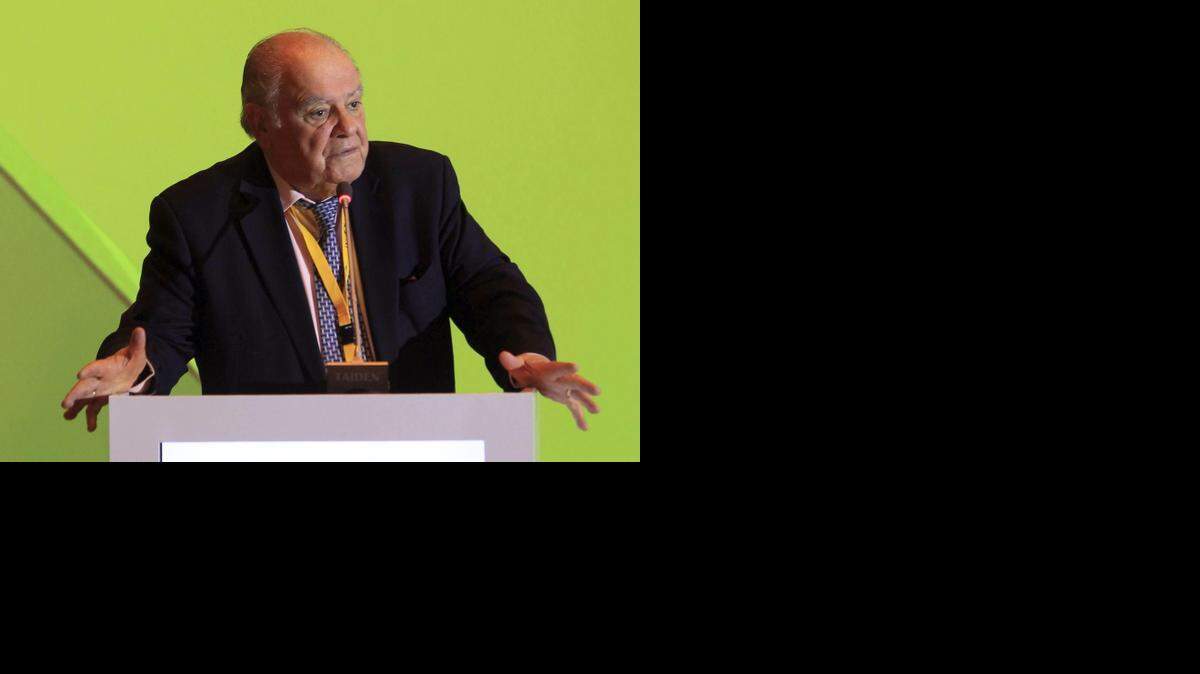 
Enrique Iglesias, ex secretario general iberoamericano; es uno de los ganadores de los Premios de Negocios Bravo.
