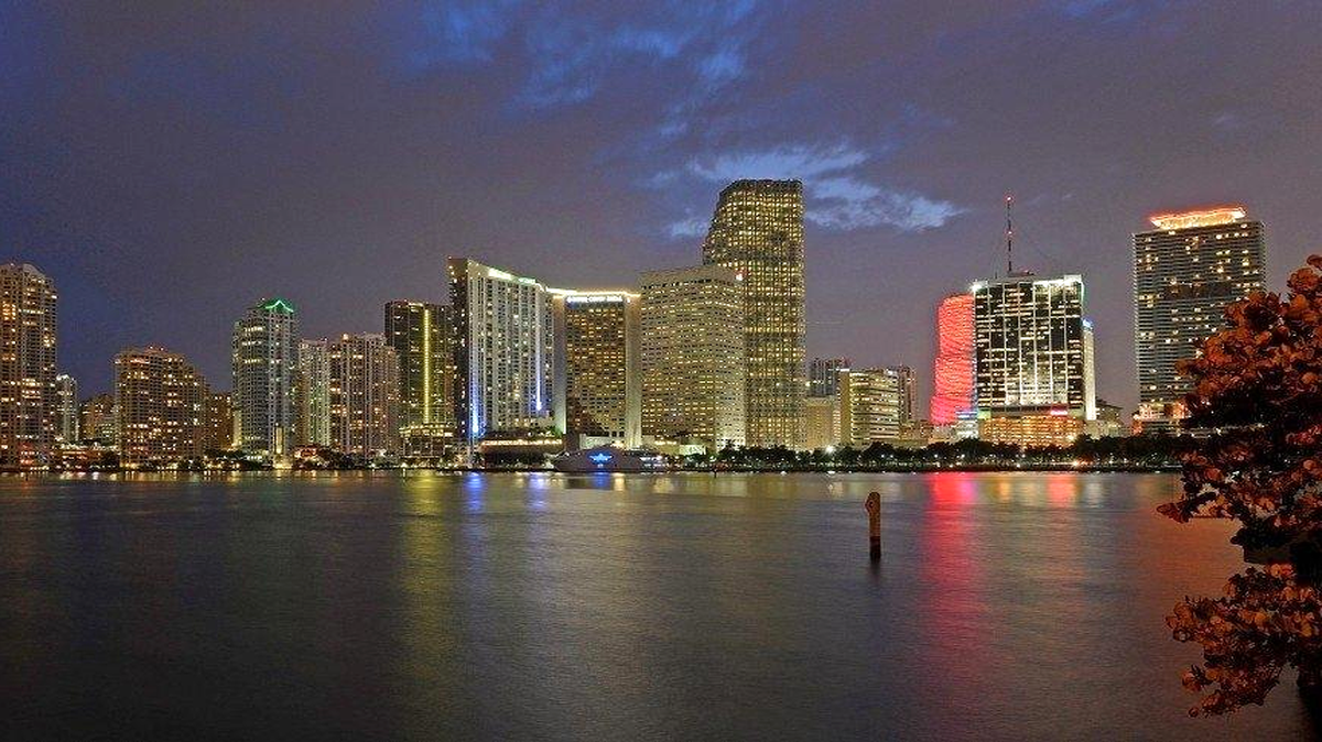 Vista del centro de Miami en esta foto de archivo del 2012.
