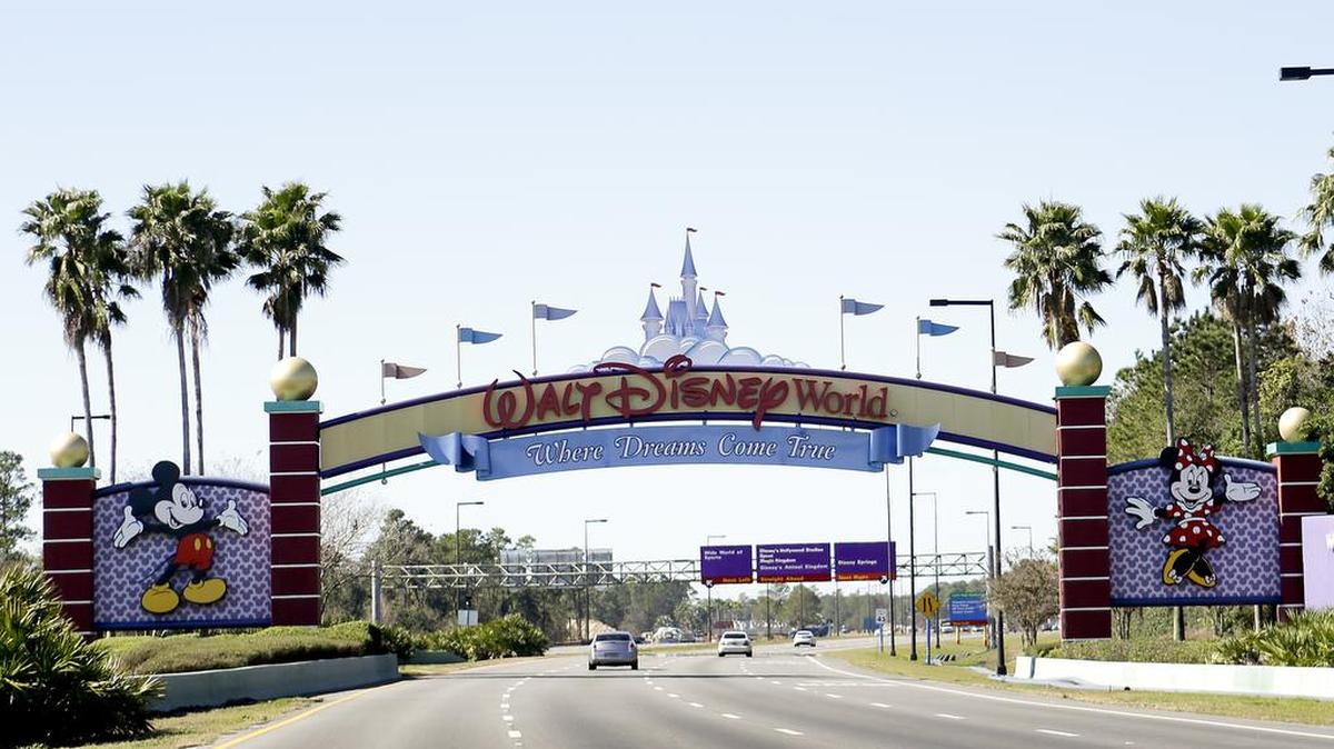 El parque Walt Disney World en Lake Buena Vista, Florida.