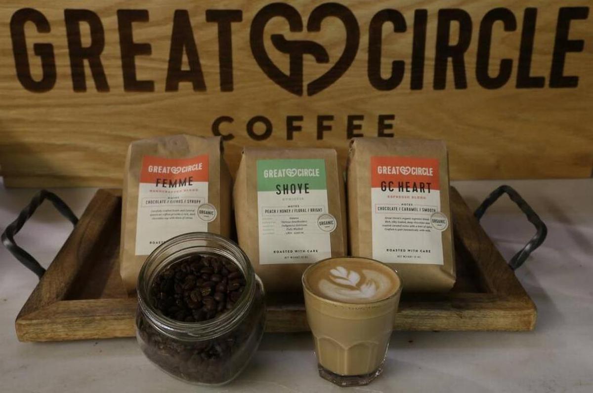 Sergio Boppel y Carolina Jaar, propietarios de Great Circle Coffe, han traído a Miami sabores de Guatemala, donde tienen familiares en el sector cafetero.