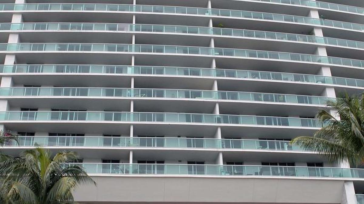 El edificio Flamingo Towers en Miami Beach.