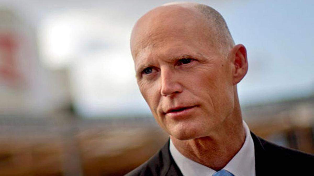 
El gobernador de Florida, Rick Scott 
