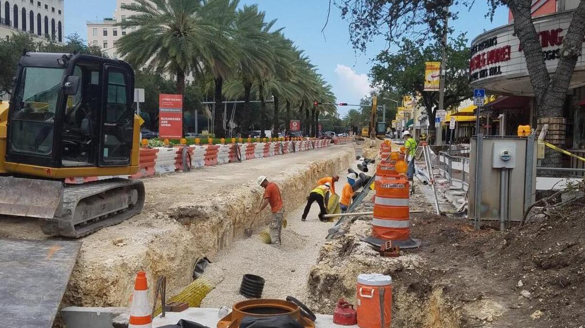 Las obras son la primera modernización importante en la zona en muchos años, pero han tenido un comienzo complicado.