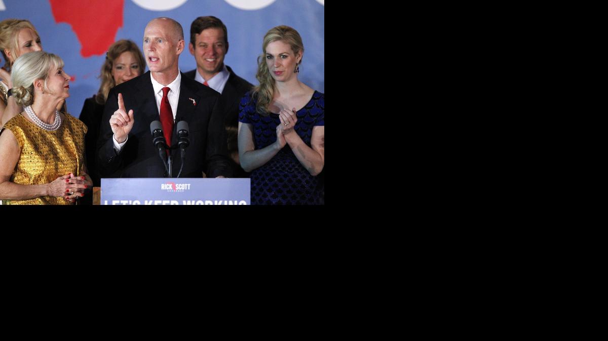 El gobernador de Florida, Rick Scott, en una foto de archivo. 


